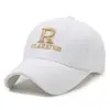 Gorra de béisbol de tela con diseño de piña para hombre, nueva gorra con letras bordadas, informal, para exteriores, combina con todo, para primavera y otoño.
