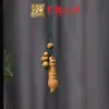 Pluma Estudiante Tallada en Sándalo, Pluma Caligráfica Título Lista Dorada, Cadena para Teléfono Móvil, Llavero Shen Gongbao, Colgante para Bolso Yiming Xianyuan