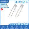 F3/3MM cabeça redonda sem moldura neblina plugue direto contas de luz indicadora pés longos pés curtos luz de energia brilhante tubo secundário emissor de luz fabricante
