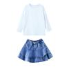 Ropa de actuación de porristas para niños, juegos deportivos de primaria, otoño e invierno, ropa de clase con logo, traje de ropa de actuación de coro de jardín de infantes