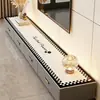 Alfombrilla para Mesa de Gabinete de TV Estilo Crema Modelo Nuevo 2026 Lujo Ligero Gama Alta Protección para Encimera de Mesa Auxiliar de Comedor Alfombrilla Anti-Suciedad para Entrada