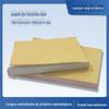 Papel de mistura odontológico, papel de mistura dupla face para arte em unhas, ajuste de cílios, papel adesivo descartável para mistura de pó de cimento, 50 folhas/livro