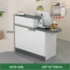 Balcão de Caixa Simples Moderno Recepção de Salão de Beleza Balcão de Caixa de Bar Balcão Frontal Pequeno de Loja de Roupas