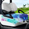 Suministro Exclusivo Transfronterizo de Cubiertas Antipolvo para Asientos de Carritos de Golf, Fundas para Asientos, Fundas Protectoras para Asientos de Vehículos Turísticos, Serie Oro Fluido