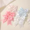 Pinzas para el pelo y accesorios infantiles de Amazon, pasadores de lazo para niñas dulces, pinzas para el pelo de lazo estilo coreano para niñas, pinzas de pico de pato para niñas 4423