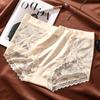 Ropa Interior de Lujo Ligero Talla Grande para Mujer Encaje Jacquard Sexy Transpirable Antiácaros Entrepierna Cintura Media Tallas Grandes MM200 Jin