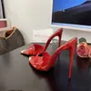 Sandalias de Moda Primer Encuentro Temporada con Punta Metálica, Punta Abierta, Tacón de Aguja de 8 cm, Mocasín sin Talón para Deslizar, Tacones Ultraltos, Modelo Nuevo 26