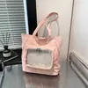 Bolso Simple de Tres Usos Estilo Coreano para Mujer 2026, Adecuado para Clase, Viajes al Trabajo y Diseño de Moda con Temática de Muñeca, Bolso Tote Nuevo de Moda de un Solo Hombro de Gran Capacidad