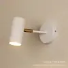 Luminária de Parede Nórdica Quarto Cabeceira Leitura Spot Simples Moderna Corredor Corredor Espelho Farol Varanda Moda Luminária Criativa