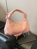 Bolso Nicho Estilo Coreano 2025 Principios de Primavera Nuevo Bolso de Mujer Versátil Bolso de Hombro Rayado Moderno Casual para Viajes Bolso Cruzado