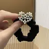 Nova Pérola de Amor Círculo Intestinal Pequeno Corda de Cabelo Bolas Simples de Menina Alta Elasticidade Rabo de Cavalo Cabeça Elegante Título