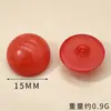 Botones Plásticos de Colores con Base Alta y Acabado Brillante con Forma de Hongo para Abrigos de Mujer y Niños, Suéteres, Cárdigans de Punto, Botones Decorativos Cosidos a Mano