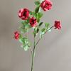 Flor Simulada Camelia Silvestre Rosa Silvestre Pastoral Escandinavo Hogar Habitación Modelo Decoración Interior y Exterior Accesorios Fotografía de Boda
