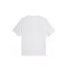 [Pedido ED] Camiseta Solta Branca Redonda com Corpo Reto, Flores Bordadas Estéreo, Nova Coleção Primavera/Verão 25 Anos Feminina Gola Careca