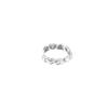 Plata Esterlina S999 Plata para Pie Plata Amor Pendientes Clip de Hueso de Oreja para Mujer Pendientes de Lujo Ligero Exquisitos Pendientes de Amor Versátiles Accesorios para Orejas