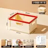 Caja de almacenamiento plegable para libros de texto BNBSDesk, caja de almacenamiento de libros a prueba de polvo portátil para dormitorio de estudiante, con tapa