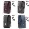 Bolsa de Cintura para Teléfono de Cuero Genuino Estilo Nuevo para Hombres, Bolso Cruzado Multifuncional Impermeable de Primera Capa de Piel de Vaca, Cangurera de Negocios para Usar en el Cinturón