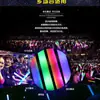 Palo de Luz Fluorescente de Esponja para Conciertos, Palo de Luz Plateado de Siete Colores, Palo Intermitente con Logo Personalizado, Palo Intermitente Electrónico Fluorescente de Espuma