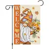 Popular Bandera de Jardín de Lino de Amazon Decoración de Patio Otoñal Acción de Gracias Elementos de Hoja de Arce Venta Directa de Fábrica
