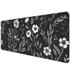 Producto exclusivo transfronterizo para Amazon: Alfombrilla de ratón popular con temática floral y de plantas, tamaño grande, engrosada, bordes sellados, alfombrilla de escritorio para juegos, antideslizante de goma