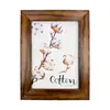 Porta-Retrato Simples, Display de Mesa Estilo Europeu, Vários Tamanhos, Design de Alto Padrão, Display de Fotos de Família, Decoração de Parede