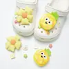 Lindos Accesorios Versátiles de Zueco con Lazo Hebilla de Zapato Desmontable DIY Decoraciones de Zapato de Dibujos Animados para Primavera y Verano