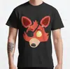 Camiseta Gráfica de Moda Five Nights at Freddy's Estampado Retro Ropa Cómoda de Manga Corta Camiseta de Verano para la Calle