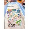 Uniformes de Clase para Jardín de Infancia, Camisetas Personalizadas para Niños, Autorretratos, Camisetas Culturales de Manga Corta Conmemorativas de Graduación para Estudiantes de Primaria y Secundaria, Bricolaje