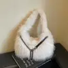 Bolsa Esponjosa para Mujer 2026 Nuevo Otoño/Invierno Moda Popular para el Trabajo Bolso de Hombro Único Exquisito Súper Popular Versátil Bolso de Axila