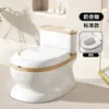 Inodoro con sonido simulado de descarga para niños, inodoro pequeño para bebé niña, taburete para inodoro, urinario masculino y femenino, entrenamiento para ir al baño para niños