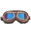 Ponto transfronteiriço bronze Óculos de harley óculos de condução de motocicleta óculos de motocicleta retrô óculos ao ar livre