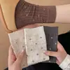 Calcetines Marrones para Mujer, Calcetines de Media Pantorrilla para Primavera y Otoño, Calcetines Largos Florales de Moda Combinados con Zapatos Birkenstock, Calcetines Holgados Retro, Zhuji