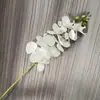 Flores Artificiales Phalaenopsis Impresas en 3D de 9 Cabezas, Ramos para Decoración del Hogar, Decoraciones para Salón de Bodas, Flores de Seda para Bodas al por Mayor