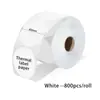 Papel Adhesivo Térmico de Color para Etiquetas, Papel Circular