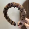 Faixa de Cabelo Maillard Elegante de Alta Qualidade para Mulheres 2026 Novo Modelo Presilha de Cabelo High-Top para Uso Diário Faixa de Cabelo