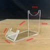 Suporte de Exibição Transparente de Acrílico para Barbeador Elétrico Rack de Exibição de Lâminas Suporte para Depilador de Nariz Instrumento de Beleza Rack de Armazenamento