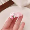 Lindo Osito Rosa Estrella Conejo Pasador para el Cabello Niña Flequillo Lateral Flequillo Frontal Pasador para el Cabello Accesorios para el Cabello Versátiles