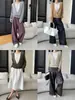 Cisnand Colección Nueva de Otoño: Suéter de Punto Patchwork de Color Contrastante de Lujo Silencioso Old Money para Viajar Dos en Uno con Diseño SN9233
