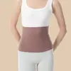 Novo Estilo de Cinto Térmico para Cintura Feminina, Proteção Quente da Cintura Contra o Frio, Bolso Duplo para Período Menstrual, Proteção da Barriga para Outono e Inverno para Evitar Pegar Frio