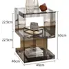Inspiração de Luxo Leve Simples Criativo Acrílico Mesa Lateral de Sala de Estar Sofá/Mesa de Café Armazenamento Mesa de Café Sem Pintura Ecológico Não