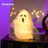 Caixa de Almoço de Polpa de Halloween Decoração de Bolo Fantasma Engraçado Demônio Abóbora Pom-pom Chapéu Pequeno Acessórios de Inserção