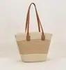 2026 Bolso de Cuerda de Algodón de Gran Capacidad Nuevo para el Día a Día, Bolso de Paja de Verano para Mujer, Bolso Simple Casual para Playa y Vacaciones en la Costa