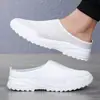 Amazon Media Falda Tenis de Pareja Zapatos Casuales Blancos Talla Grande Zapatos para Hombre y Mujer Teñido en Frío Transfronterizos Malla Blanca Negra