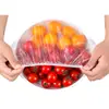 Envoltura de plástico de grado alimenticio, desechable, autosellante, para restos de refrigerador, cubierta para tazón de arroz, cubierta elástica sellada para mantener la frescura.