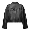 Venda Quente Internacional AliExpress Novidades Primavera 2026 Roupas Femininas Cor Sólida Versátil Casual Jaqueta com Botão de Nó de Corda 5479243