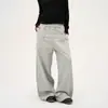 Pantalones de chándal anchos de estilo retro palaciego de moda con múltiples filas de botones, cintura elástica, corte holgado y caída fluida, adecuados tanto para hombres como para mujeres, perfectos para primavera y verano