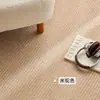Alfombra de sisal sintético estilo vintage para sala de estar, sofá, mesa de centro, alfombra de área grande, alfombra de noche para dormitorio, resistente a la suciedad y fácil de mantener