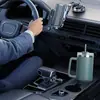 Amazon EE. UU. Taza de Coche de 40 oz con Popote Juego de Popotes de Acero Inoxidable 304 para Taza Grande de Hielo de 30 oz