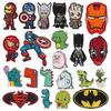 Pegatinas de Tela Bordadas de Personajes de Marvel Parche de Decoración para Ropa Dibujos Animados Marca de Bordado para Computadora Dinosaurio Bordado Subsidio