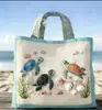 Bolso de Mano con Patrón de Tortuga Nuevo Producto Transfronterizo 3D Temu Amazon Moda de Moda para Mujer Estampado Digital Bolso de Hombro